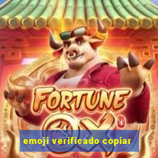 emoji verificado copiar